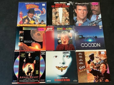 Various Laserdiscs (Cocoon, City Slickers II, Moon 44, and more)