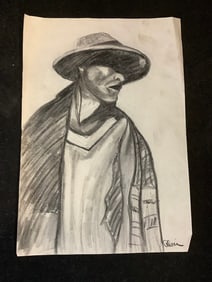 Signed Black and White Artwork(12inx17in)