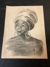 Black and White Art Print (12inx16in)