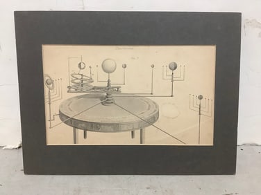 Planetarium Art Print - Fig. 9 (9inx12in)