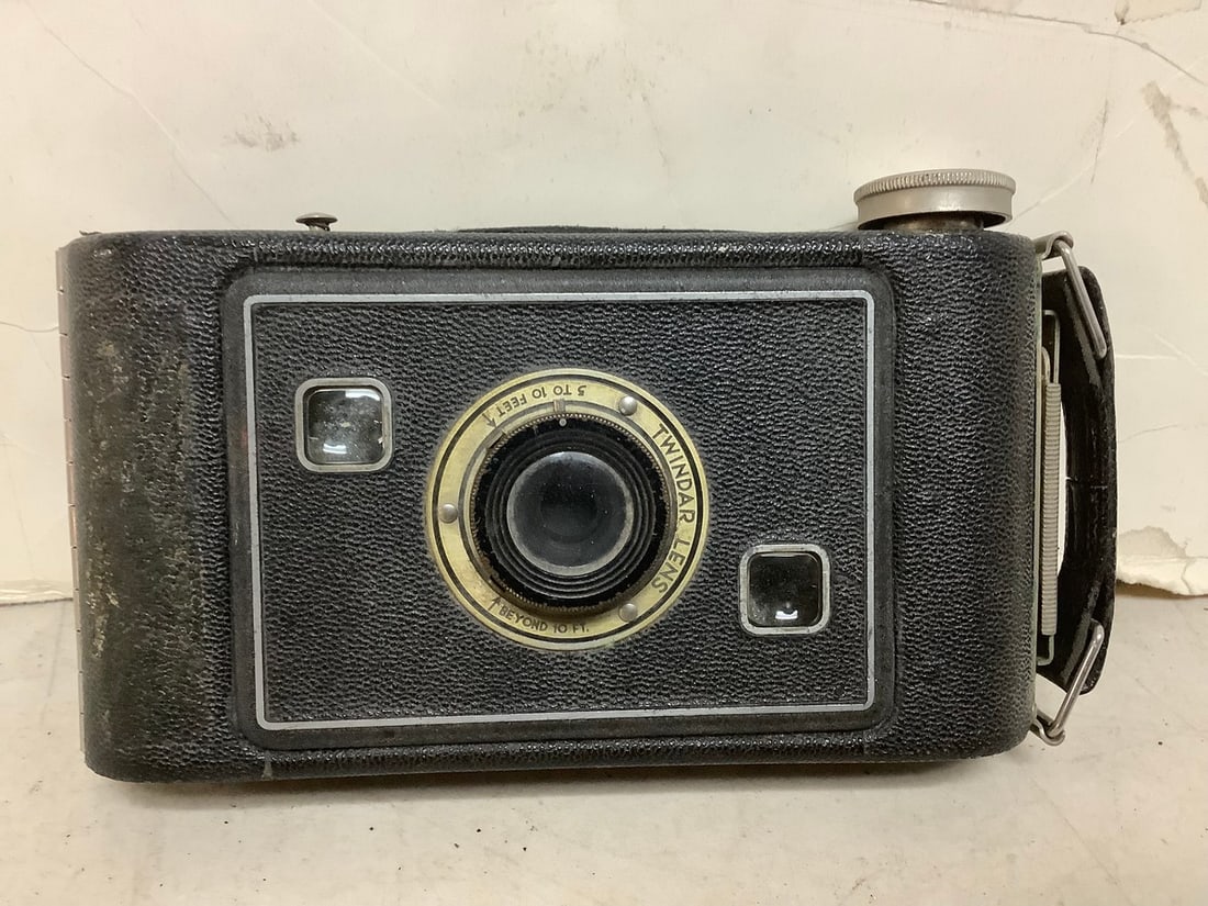 Vintage Jiffy Kodak Twindar Lens Camera: Vintage Jiffy Kodak Twindar Lens Camera