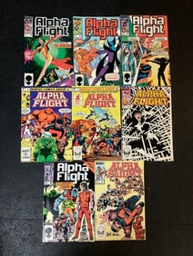 Various Comics (Alpha Fight)