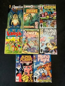 Various Comics (Lomax, Alpha Fight, and more)
