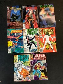 Various Comics (Black Pearl, Alpha Fight, and more)