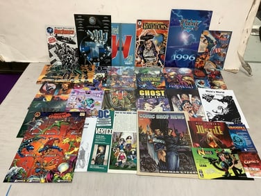 Comic advertisements and more