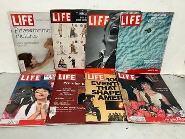 Various Life magazines