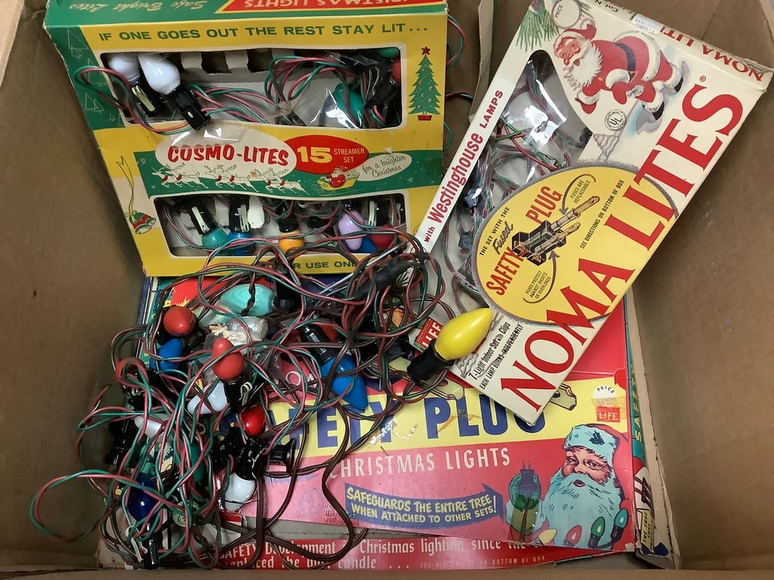 Vintage Christmas lights: Vintage Christmas lights
