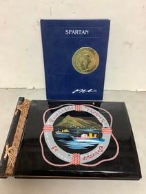 Spartan Holy Spirit High School 1991 yearbook and empty scrapbook