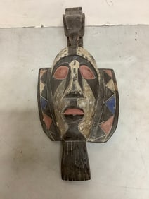 Tribal mask decor(20in.long)