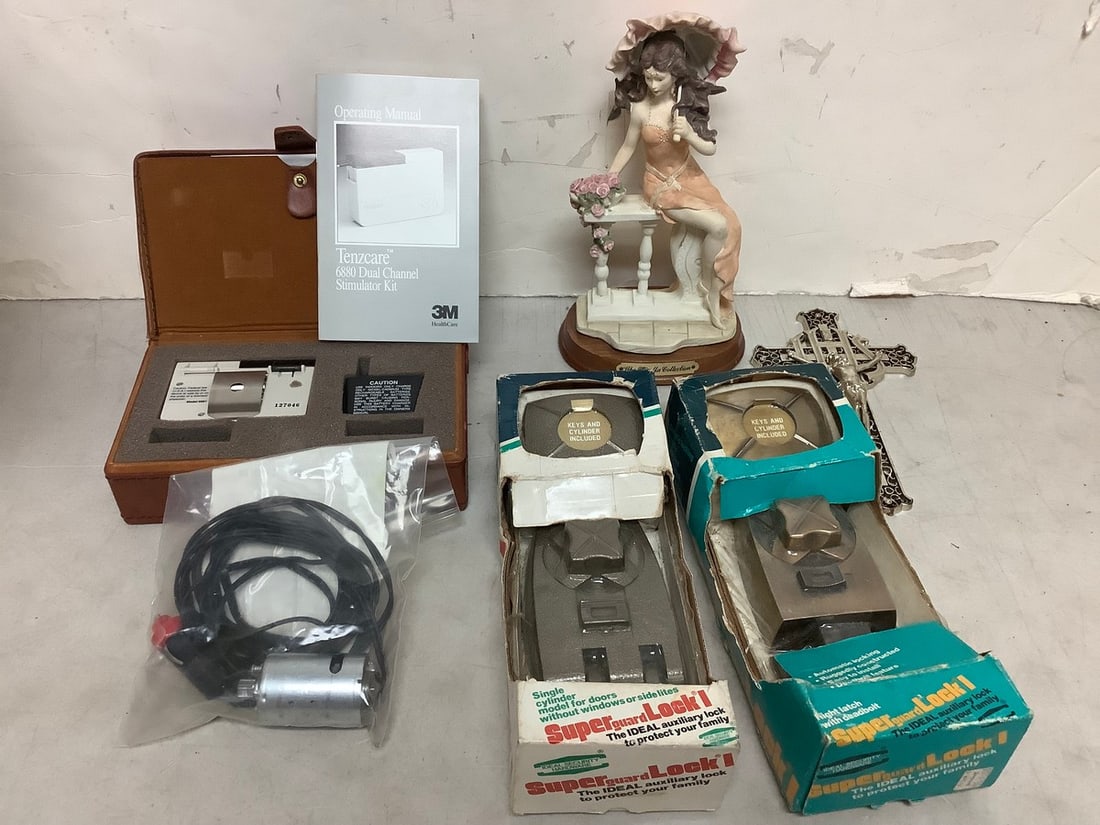 SuperGuard Lock I auxiliary locks, The Mirella Collection ceramic(10intall), and more (1 of 1)