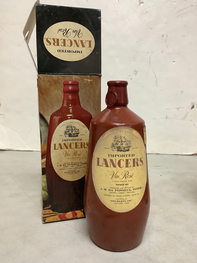 Imported Lancer's rose dinner wine 12%, 4/5 quart(sealed with box): Imported Lancer's rose dinner wine 12%, 4/5 quart(sealed with box)