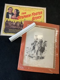 Black and white signed art print(24in.x30in.) and more