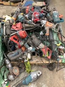 Pallet full of electrical tools(unknown working condition)