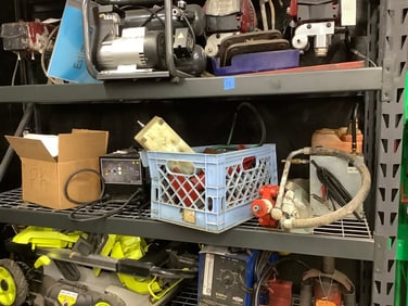 Battery charger, hydrolic jacks, hydrolic pistons, and more