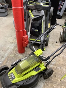 2 Ryobi 40V grass cutters