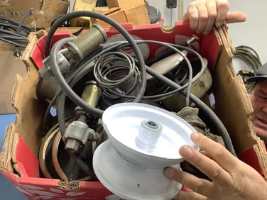 Box full of parts