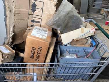 Contents in cart(new and used parts)