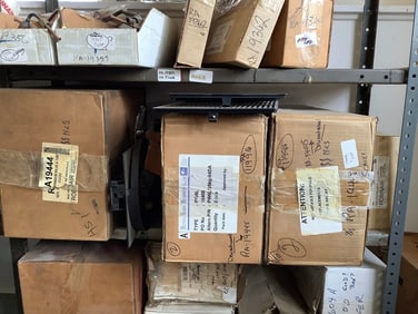 New Robin Air replacement parts in boxes