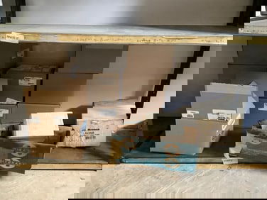 New Robin Air replacement parts in boxes