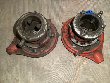 2 adjustable Ridgid pipe threaders