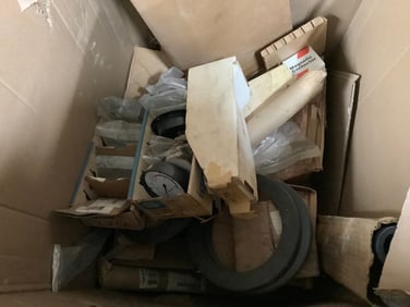Large box of rebuild parts and more