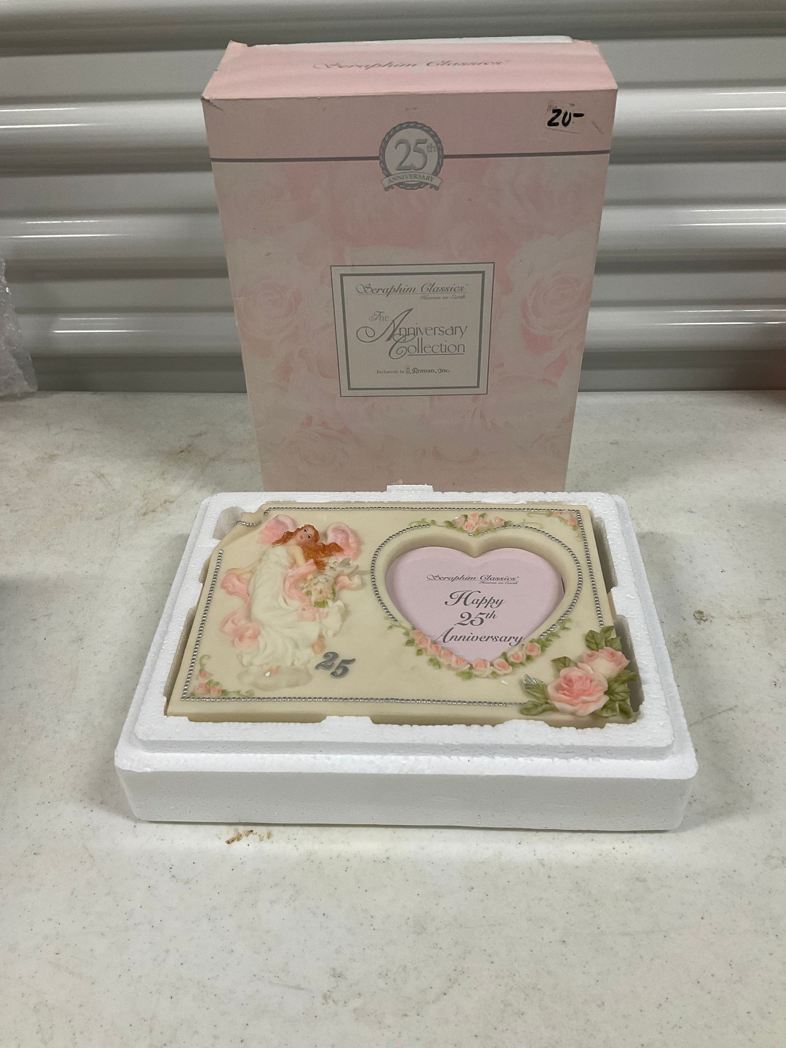 25th anniversary picture frame