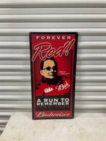 Kenny Bernstein metal advertising sign