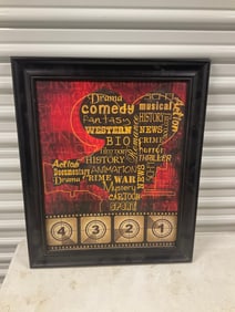 20 by 24 movie themed artwork