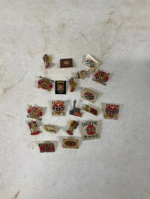 Lot of various historical pins