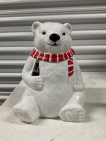 1994 Coca Cola Brand Polar Bear Cookie Jar
