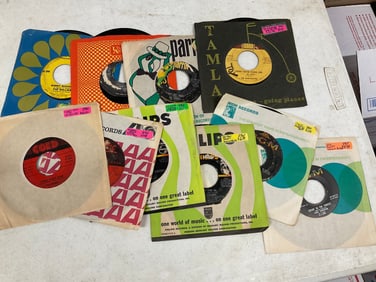 lot of 45's records