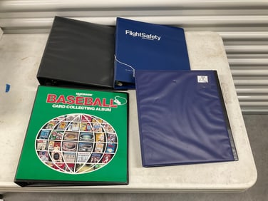 lot of 4 empty binders