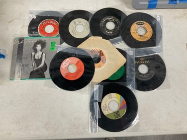 lot of 45's records