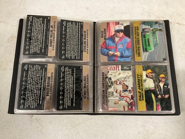 binder full of 93's and 94's NASCAR Trading Cards