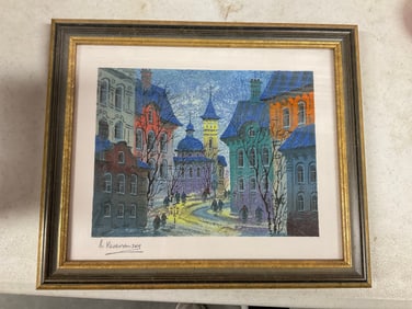 A. Krasnyansky Seriolithograph 11x10
