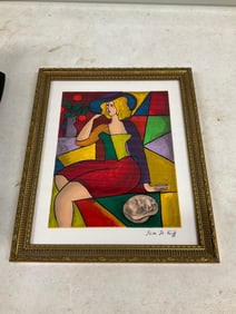 Linda Le Kinff seriograph 13x10