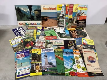 Vintage travel books/brochures