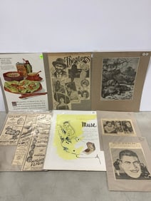 Original prints/advertising(1887-1946-various years)