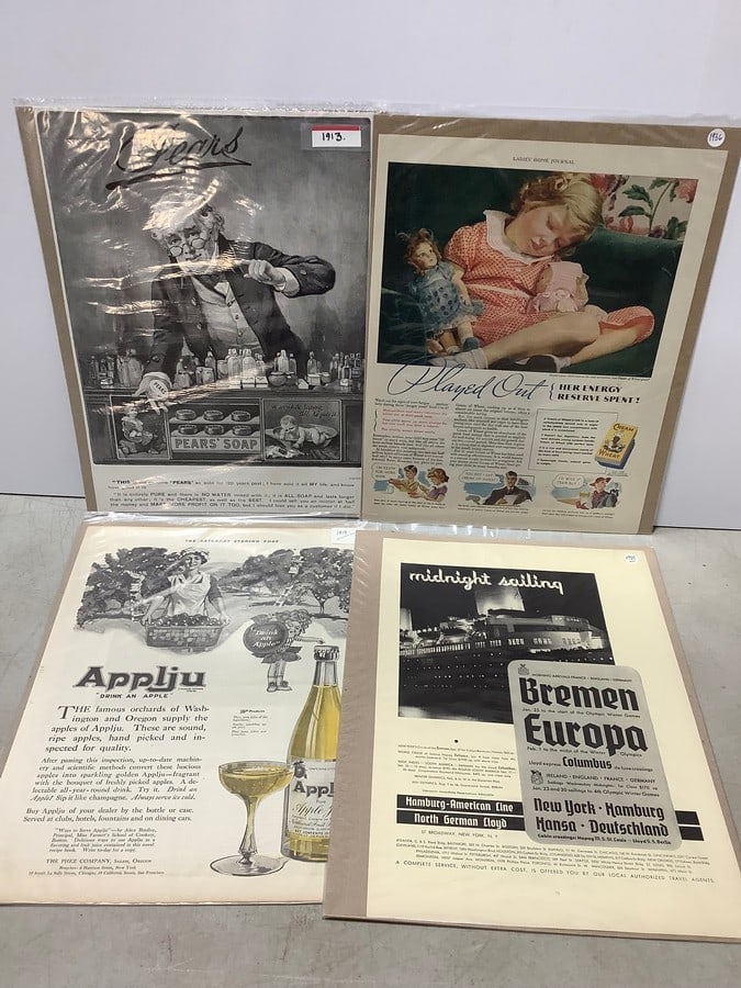 Original prints/advertising(1913,1919,1935,1936): Original prints/advertising(1913,1919,1935,1936)