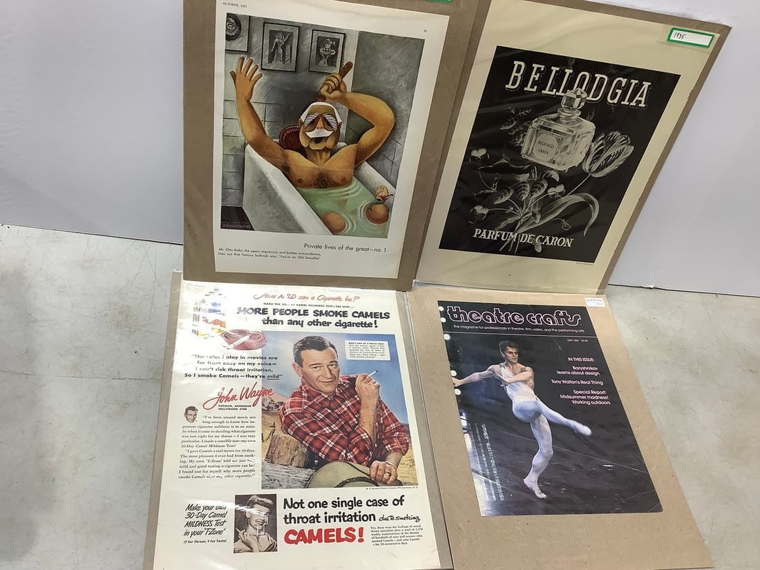 Original prints/advertising(1933-1984-various years): Original prints/advertising(1933-1984-various years)