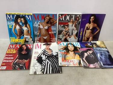 Various magazines(Closer, Vogue, and more)