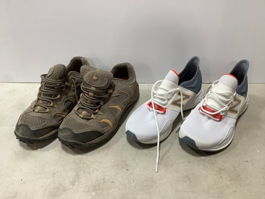 Fresh Form Rova sneakers(10.5) and Merrell performance footwear sneakers(10)