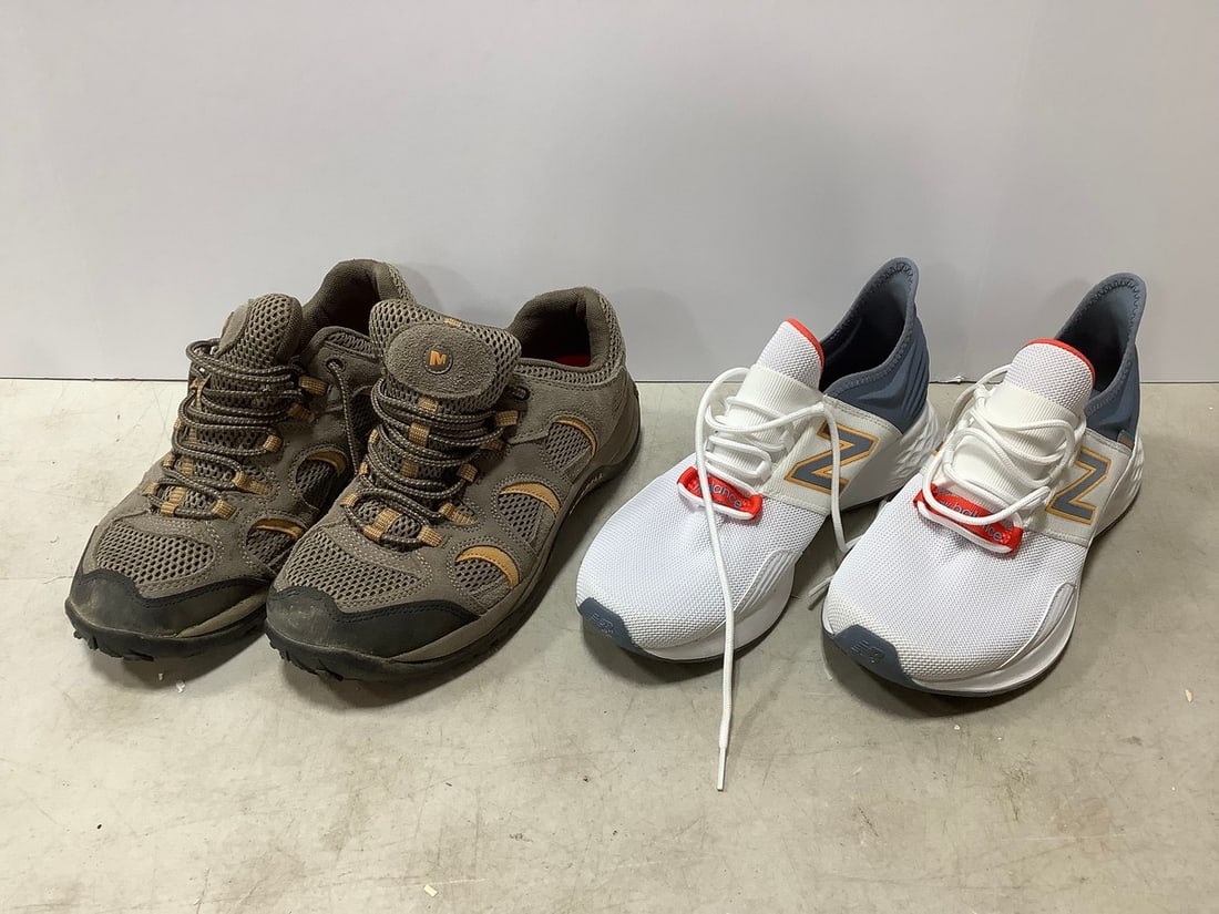 Fresh Form Rova sneakers(10.5) and Merrell performance footwear sneakers(10): Fresh Form Rova sneakers(10.5) and Merrell performance footwear sneakers(10)