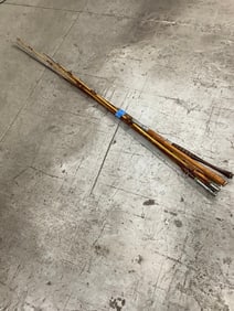 Various fishing poles