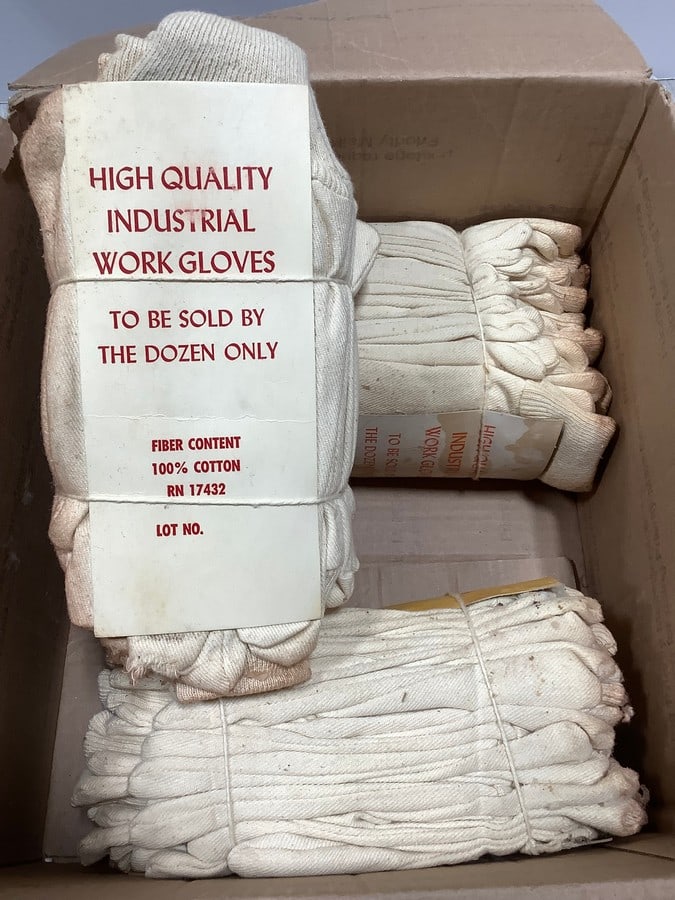 High Quality Industrial Work Gloves(100% cotton-3 packs total) (1 of 1)