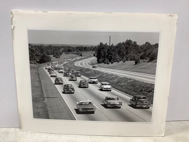 1959 Garden State Parkway NJ photographic print by Ralph Krubner(16in.x20in.)