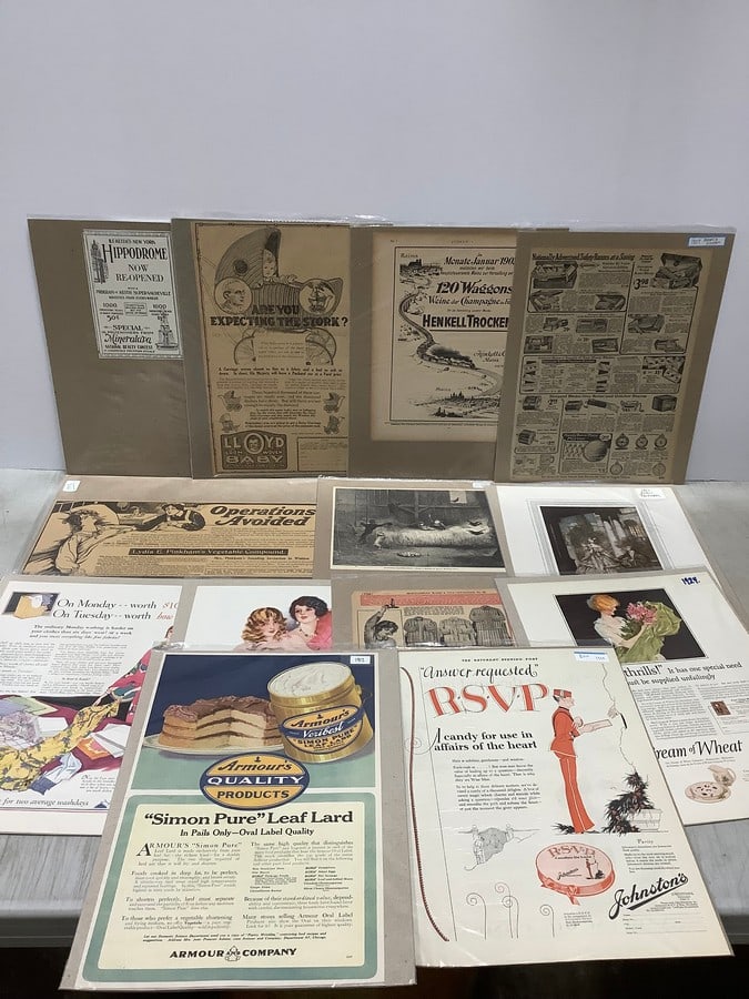 Original prints/advertisements(1872-early 1900s-various years) (1 of 1)