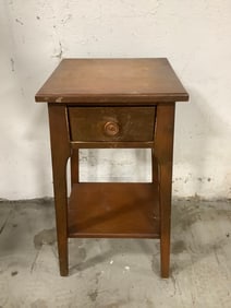Wooden nightstand(14in.x14in.x28in.)