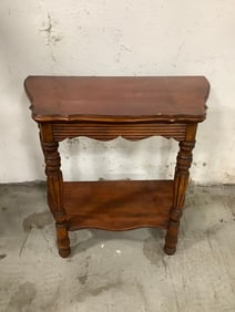 Small wooden table(24in.x12in.x23in.)