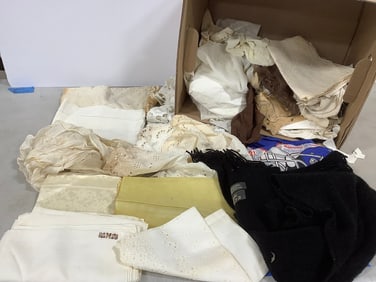 Various fabrics/linens